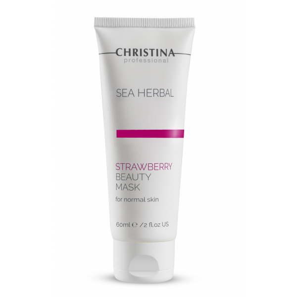 Sea Herbal Beauty Mask Strawberry for normal skin-Маска красоты для нормальной кожи «Клубника» 60мл