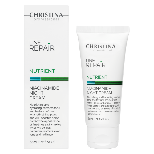 Line Repair-Nutrient-Niacinamide Night Cream - Восстанавливающий ночной крем с ретинолом  - 60мл